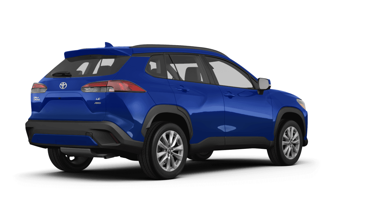 Toyota Corolla Cross  - Back view Toyota Corolla Cross  - Back view